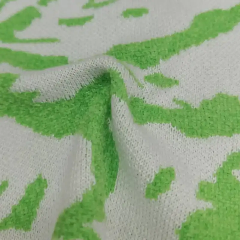 China Yarn for Open Cardigan (Sweater),Full-Zipper Cardigan (Sweater),Half-Zipper Cardigan (Sweater) Shiny Chenille Fancy Yarn Polyester green，white color buy from China wholesaler bulk order at wholesale price free worldwide shipping Alibaba