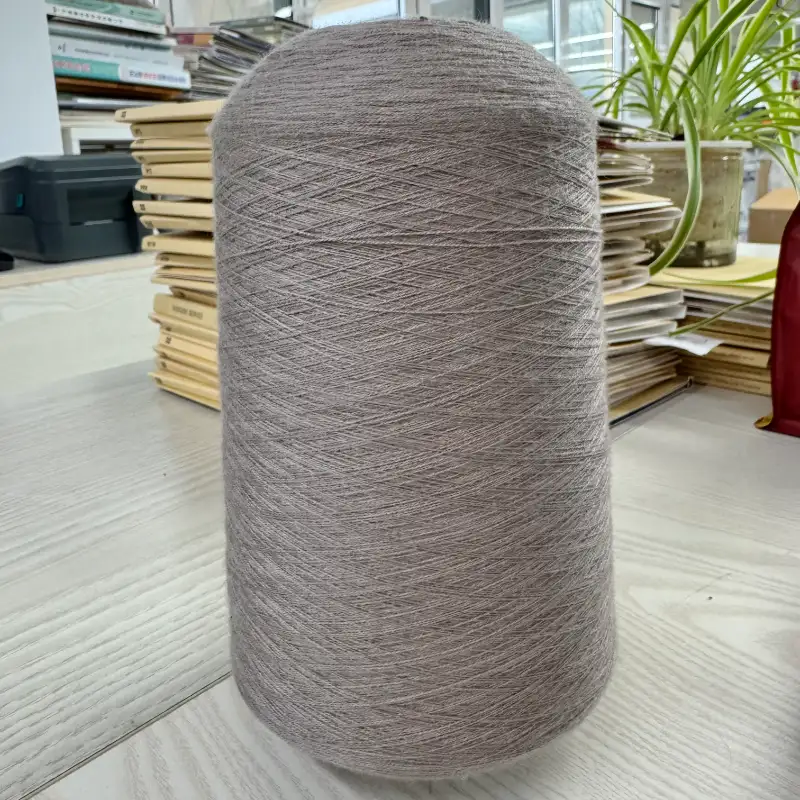 China Yarn for Ladies Vest (Sweater),Men’s Vest (Sweater),Open Cardigan (Sweater),Half-Zipper Cardigan (Sweater),Crew Neck Pullover (Sweater),Crop Top Pullover (Sweater) Semi-Worsted Spun Regular Yarn Anti-pilling acrylic Polyester Nylon Rayon Brown color buy from China wholesaler bulk order at wholesale price free worldwide shipping Alibaba