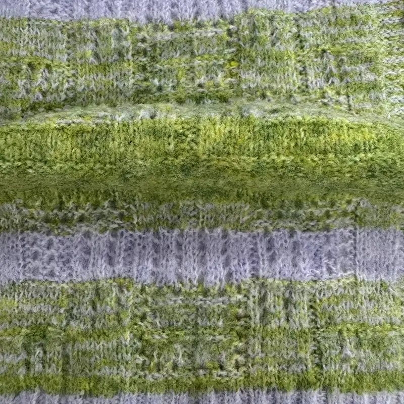 China Yarn for Ladies Vest (Sweater),Men’s Vest (Sweater),Open Cardigan (Sweater),Full-Zipper Cardigan (Sweater),Crew Neck Pullover (Sweater),Crop Top Pullover (Sweater) Mossy Yarn Fancy Yarn Polyester Acrylic Nylon Wool Spandex Colorful color buy from China wholesaler bulk order at wholesale price free worldwide shipping Alibaba