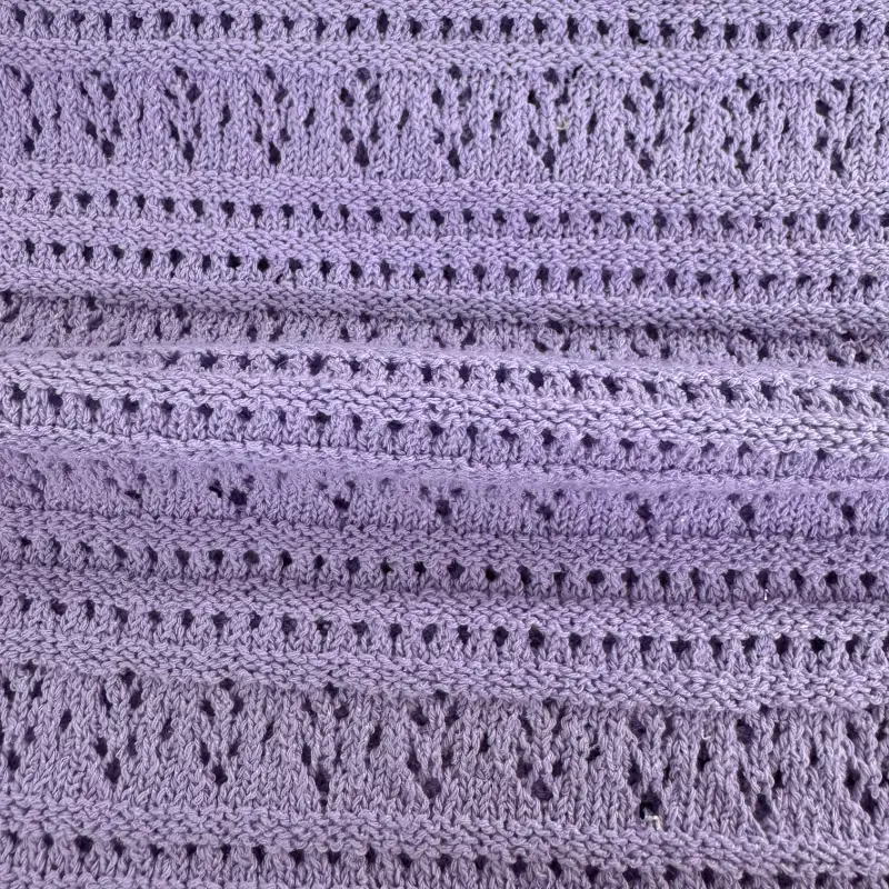 China Yarn for Ladies Vest (Sweater),Open Cardigan (Sweater),Crew Neck Pullover (Sweater),Crop Top Pullover (Sweater),Hoodie  (Sweater),Wide Shoulder Vest (Sweater) Ring Spun Regular Yarn Acrylic BCI Cotton Purple color buy from China wholesaler bulk order at wholesale price free worldwide shipping Alibaba