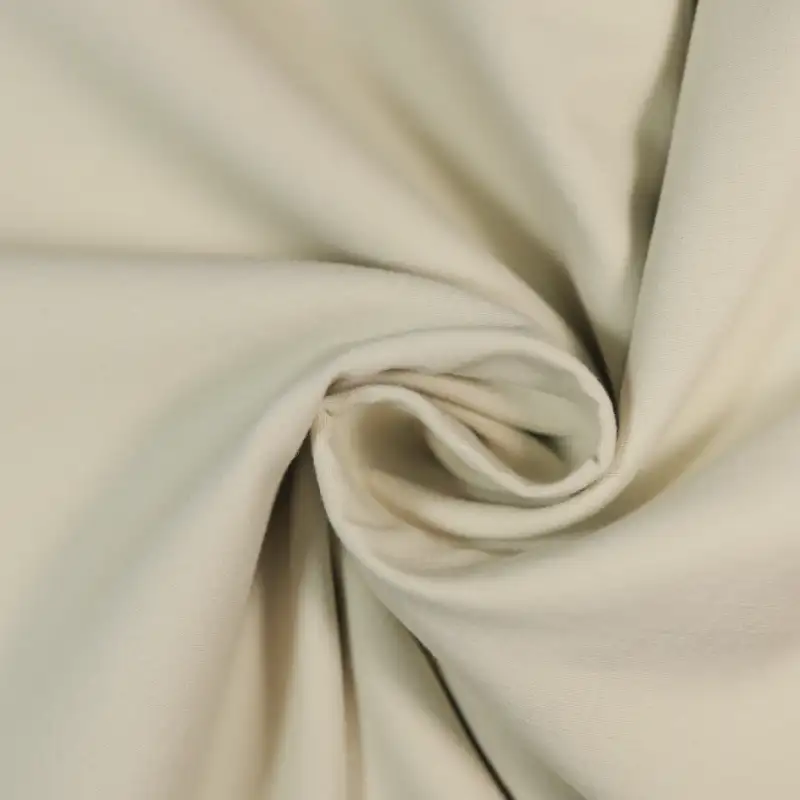 China Fabric for Shirt,Skirt,Cropped V-Neck Shirt Poplin Natural Woven Fabric Cotton light coffee color buy from China wholesaler bulk order at wholesale price free worldwide shipping Alibaba