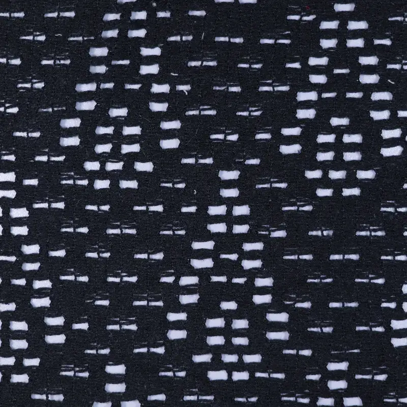 China Fabric for T-Shirt,Polo Shirt,Skirt Lace Knit Fabric Polyester Cotton black color buy from China wholesaler bulk order at wholesale price free worldwide shipping Alibaba