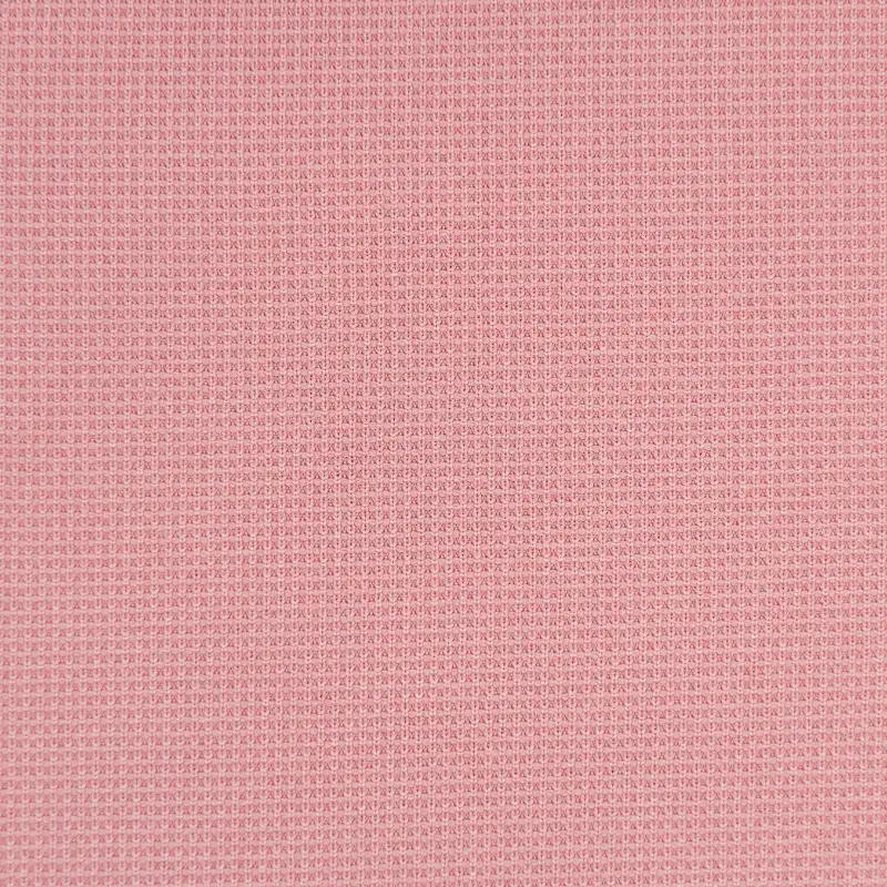 China Fabric for Skirt,Backless Beach Dress Waffle Knit Fabric Polyester Spandex pink color buy from China wholesaler bulk order at wholesale price free worldwide shipping Alibaba