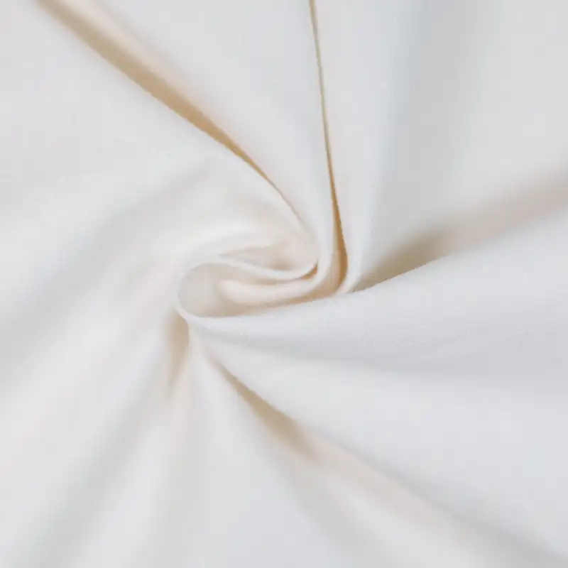 China Fabric for Shirt,Pants,Jackets,Tank Top,Crop Top Knit Denim Look Woven Blended Fabric Cotton Polyester white color buy from China wholesaler bulk order at wholesale price free worldwide shipping Alibaba