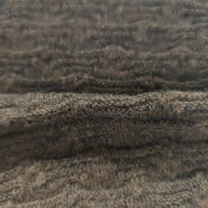 China Yarn for Open Cardigan (Sweater),Full-Zipper Cardigan (Sweater),Half-Zipper Cardigan (Sweater) Mossy Yarn Fancy Yarn Recycled Polyester Acrylic Recycled Nylon RWS Wool brown color buy from China wholesaler bulk order at wholesale price free worldwide shipping Alibaba