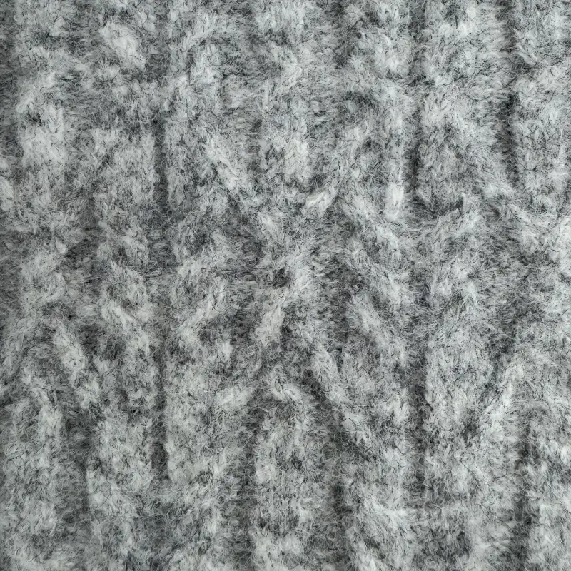 China Yarn for Ladies Vest (Sweater),Men’s Vest (Sweater),Open Cardigan (Sweater),Half-Zipper Cardigan (Sweater),Shirt Long Sleeve Zipper (Sweater),U-Neck Cardigan (Sweater) Mossy Yarn Fancy Yarn Recycled Polyester Polyester RWS Wool Spandex Gray color buy from China wholesaler bulk order at wholesale price free worldwide shipping Alibaba