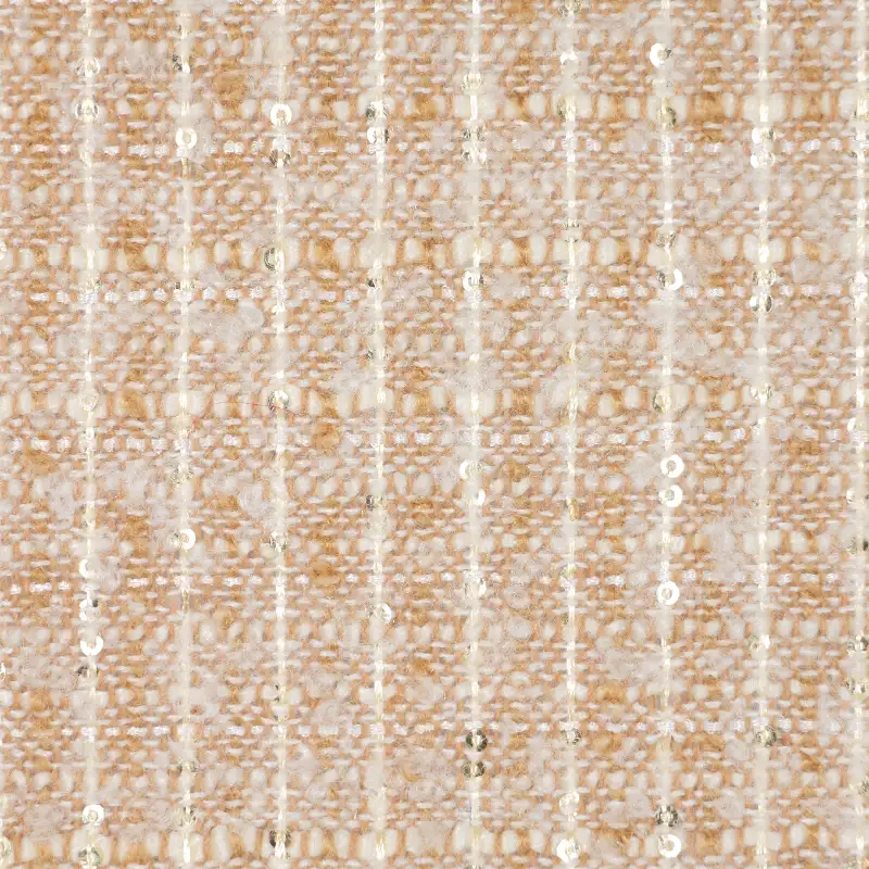 China Fabric for Trench Coat Chanel-Style Fabric Woolen Polyester Wool brown color buy from China wholesaler bulk order at wholesale price free worldwide shipping Alibaba