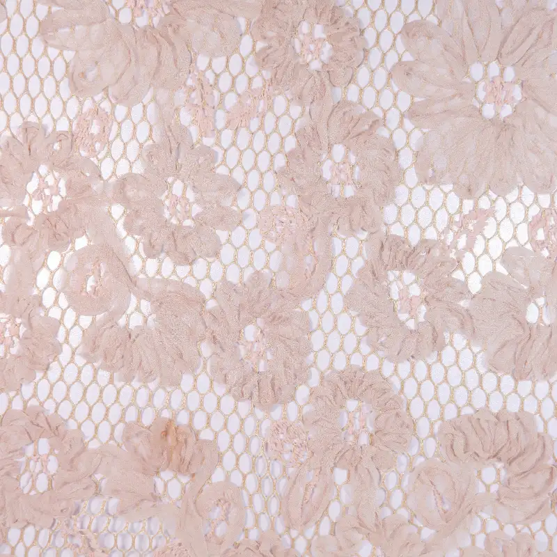 China Fabric for Skirt Mesh Knit Fabric Polyester brown color buy from China wholesaler bulk order at wholesale price free worldwide shipping Alibaba