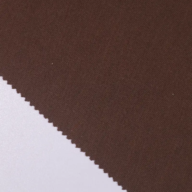 China Fabric for T-Shirt,Polo Shirt,Loungewear Single Jersey Knit Fabric Modal Polyester brown color buy from China wholesaler bulk order at wholesale price free worldwide shipping Alibaba
