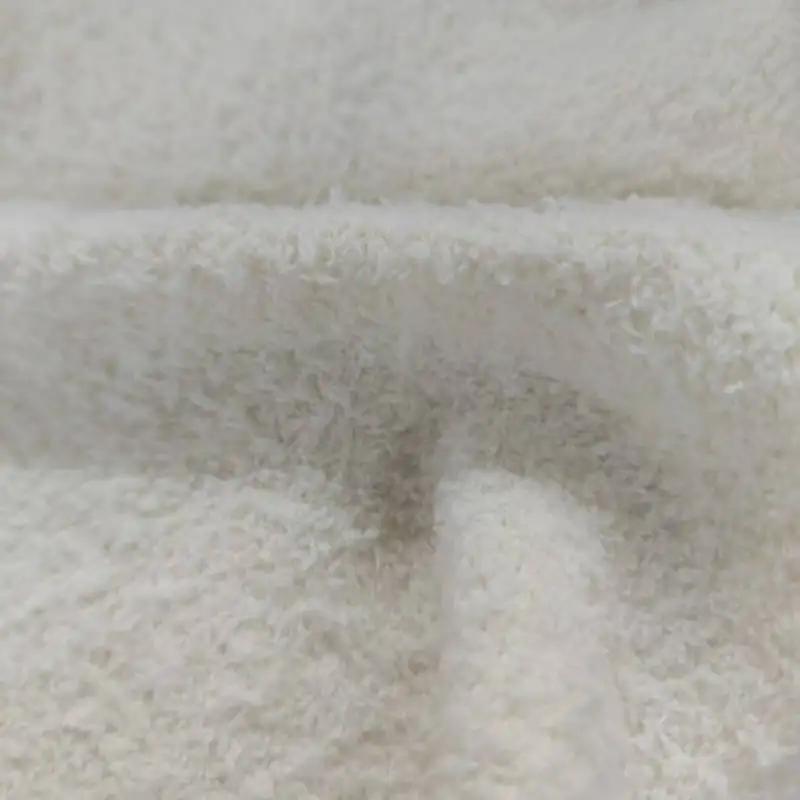 China Yarn for Open Cardigan (Sweater),Full-Zipper Cardigan (Sweater),Half-Zipper Cardigan (Sweater) Teddy Yarn Fancy Yarn Polyester white color buy from China wholesaler bulk order at wholesale price free worldwide shipping Alibaba