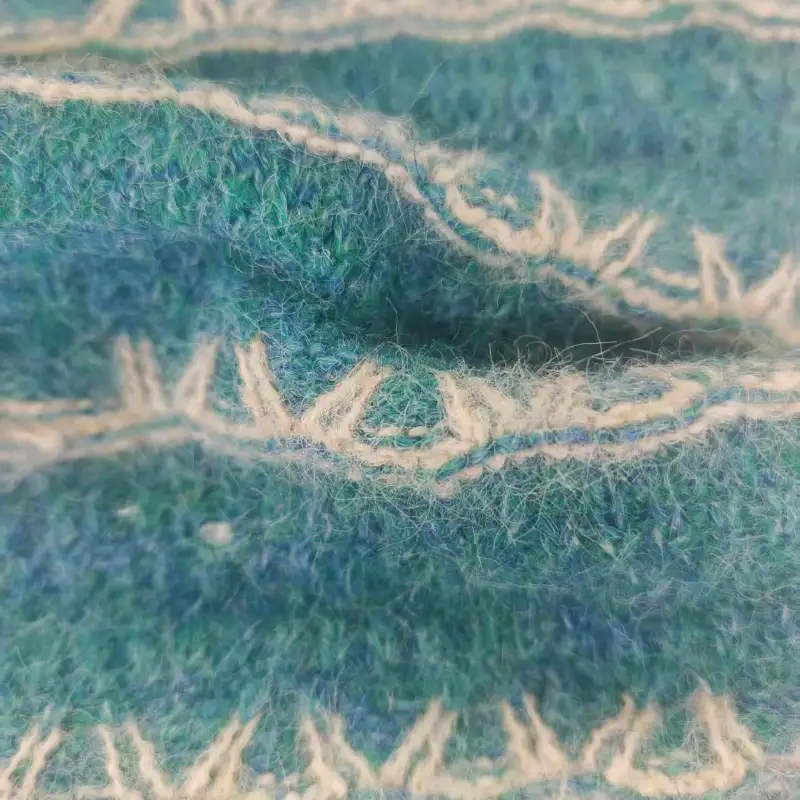 China Yarn for Open Cardigan (Sweater),Full-Zipper Cardigan (Sweater),Half-Zipper Cardigan (Sweater),Shirt Long Sleeve Button (Sweater) Mossy Yarn Fancy Yarn Recycled Polyester Nylon Polyester Wool Spandex Blue color buy from China wholesaler bulk order at wholesale price free worldwide shipping Alibaba
