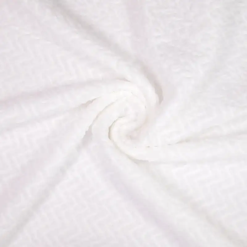 China Fabric for Jackets,Skirt Tricot Knit Fabric Polyester Spandex White color buy from China wholesaler bulk order at wholesale price free worldwide shipping Alibaba