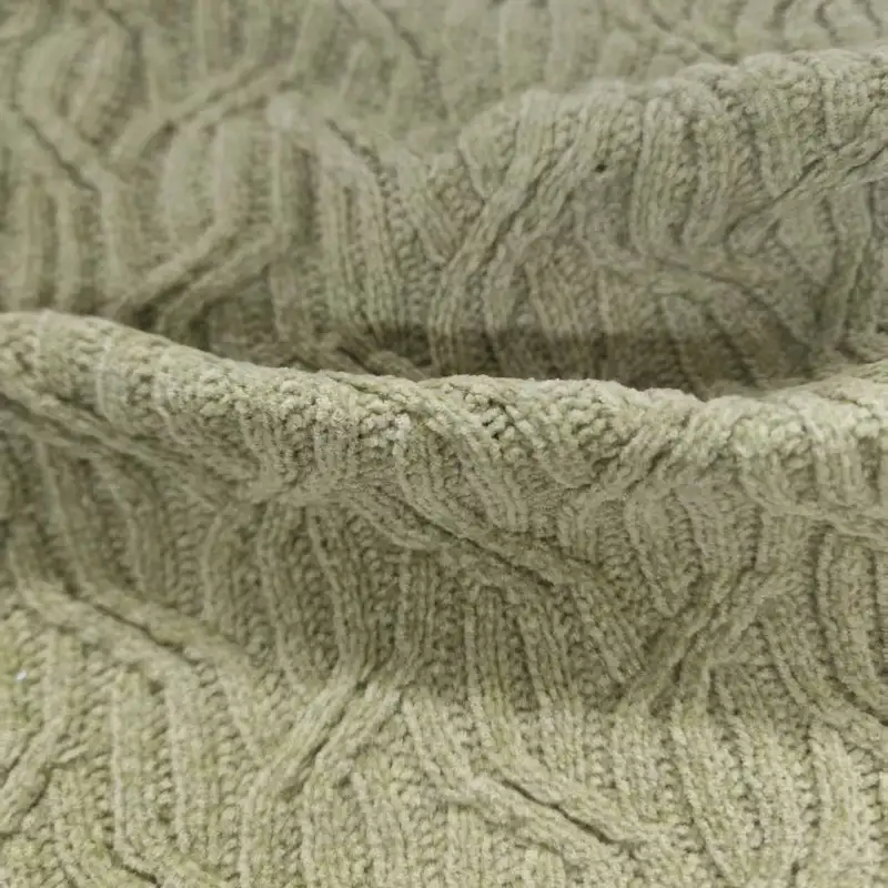 China Yarn for Open Cardigan (Sweater),Full-Zipper Cardigan (Sweater),Half-Zipper Cardigan (Sweater),Shirt Long Sleeve Button (Sweater) Chenille Yarn Fancy Yarn Cotton Linen Green color buy from China wholesaler bulk order at wholesale price free worldwide shipping Alibaba