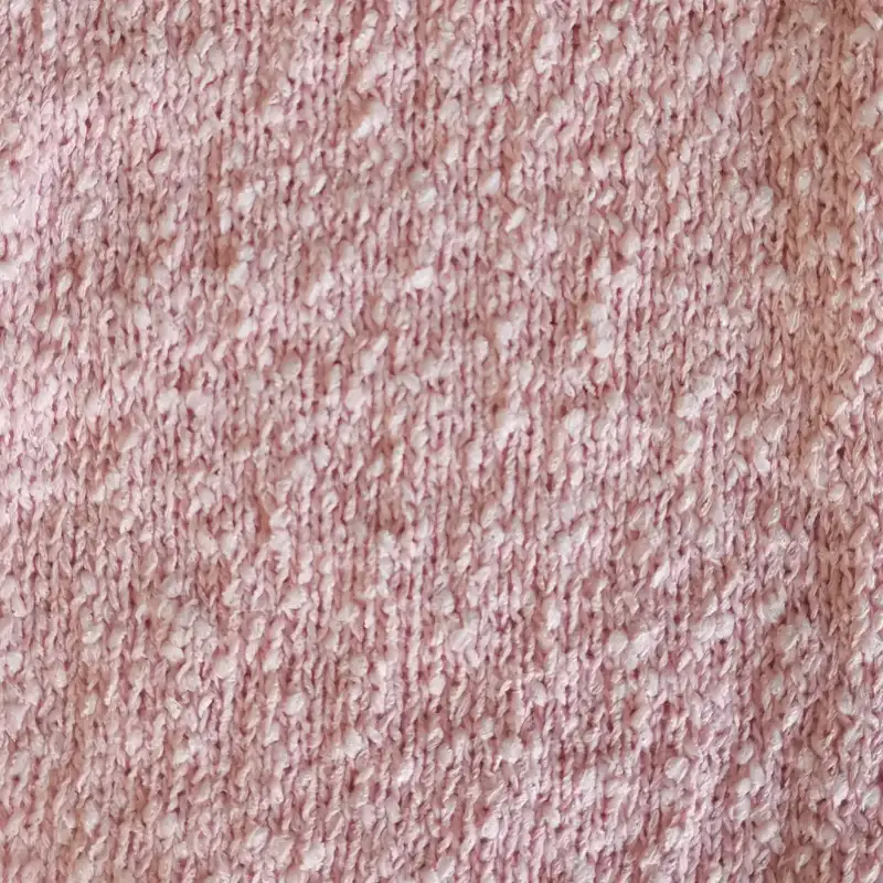 China Yarn for Ladies Vest (Sweater),Round Neck Pullover (Sweater),Crew Neck Pullover (Sweater),Roll Neck Jumper (Sweater),Square Neck Short Sleeve T-Shirt (Sweater) Ladder Yarn Fancy Yarn Recycled Polyester Recycled Cotton Pink color buy from China wholesaler bulk order at wholesale price free worldwide shipping Alibaba
