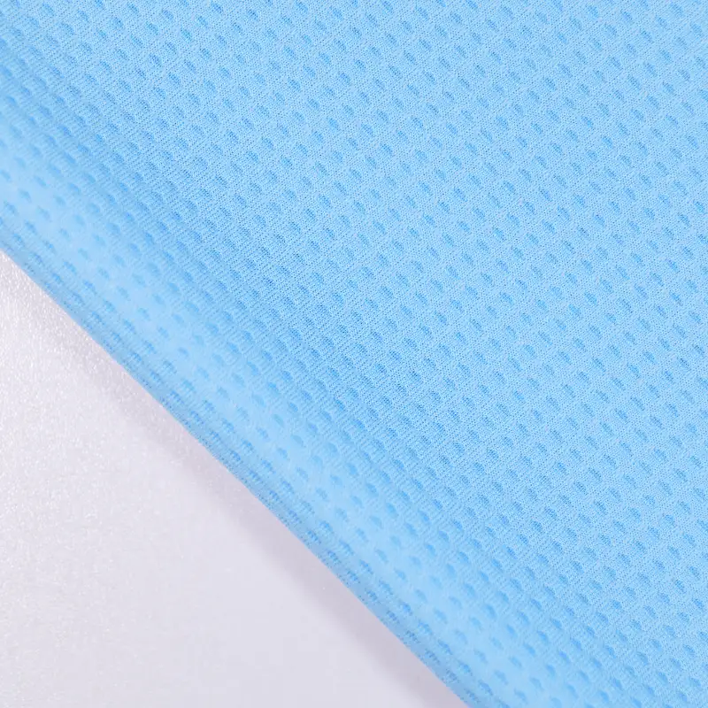 China Fabric for Skirt Jacquard Synthetic Woven Fabric Polyester BLUE color buy from China wholesaler bulk order at wholesale price free worldwide shipping Alibaba