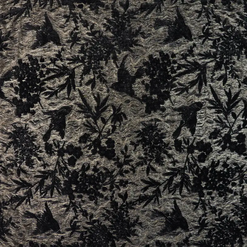 China Fabric for Skirt,Strap Midi Dress Jacquard Woven Blended Fabric Acrylic Cashmere Like PET Rayon Nylon Metallic Gold BLACK color buy from China wholesaler bulk order at wholesale price free worldwide shipping Alibaba