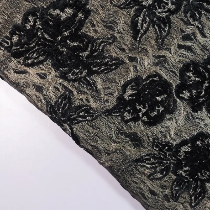 China Fabric for Skirt,Strap Midi Dress Polyester/Rayon Plain Woven Blended Fabric PET Rayon Nylon Metallic Gold BLACK color buy from China wholesaler bulk order at wholesale price free worldwide shipping Alibaba