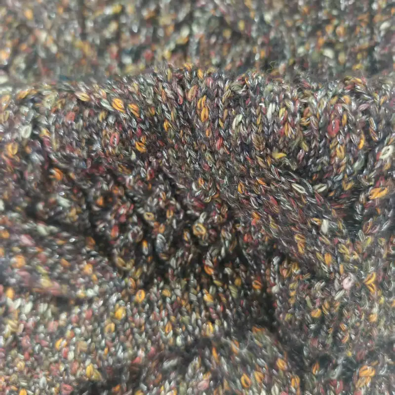 China Yarn for Full-Zipper Cardigan (Sweater),Half-Zipper Cardigan (Sweater),Shirt Long Sleeve Zipper (Sweater) Mossy Yarn Fancy Yarn Recycled Polyester Acrylic Wool Lurex brown color buy from China wholesaler bulk order at wholesale price free worldwide shipping Alibaba