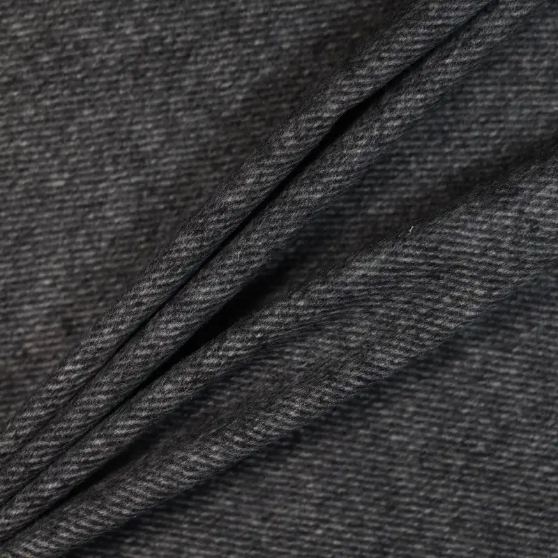 China Fabric for Skirt,Trench Coat,Overcoat Woolen Twill Woolen Wool Rayon Polyester Alpaca black color buy from China wholesaler bulk order at wholesale price free worldwide shipping Alibaba