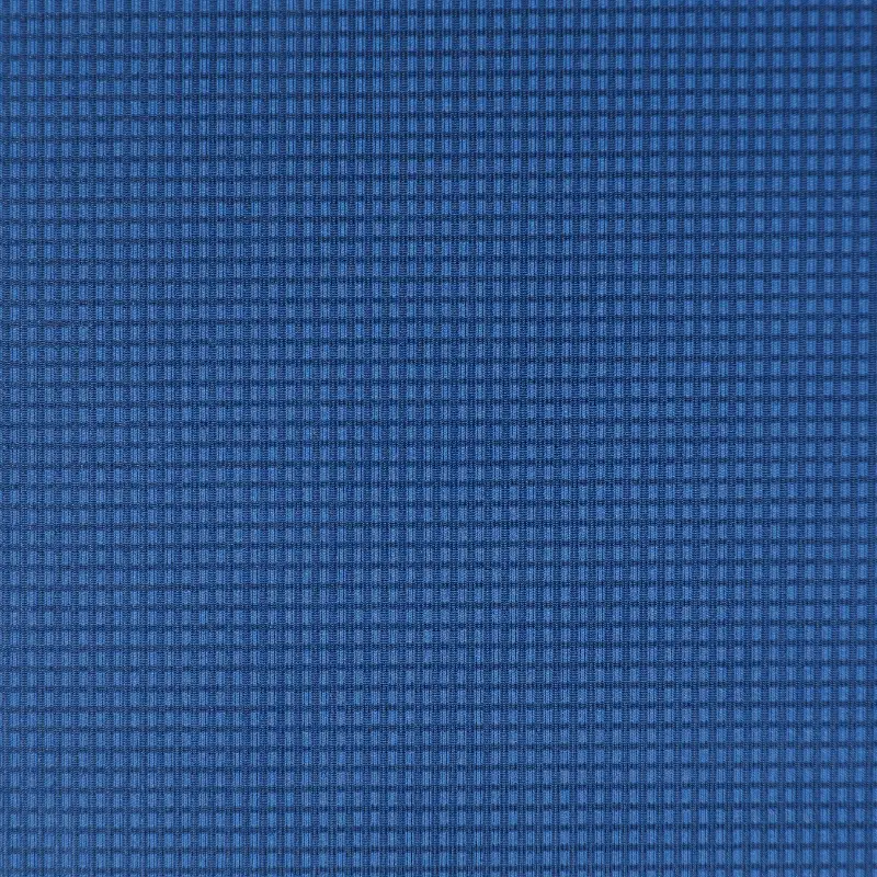 China Fabric for Yoga Clothes,Swimsuits Jacquard Knit Fabric Polyester Spandex blue color buy from China wholesaler bulk order at wholesale price free worldwide shipping Alibaba