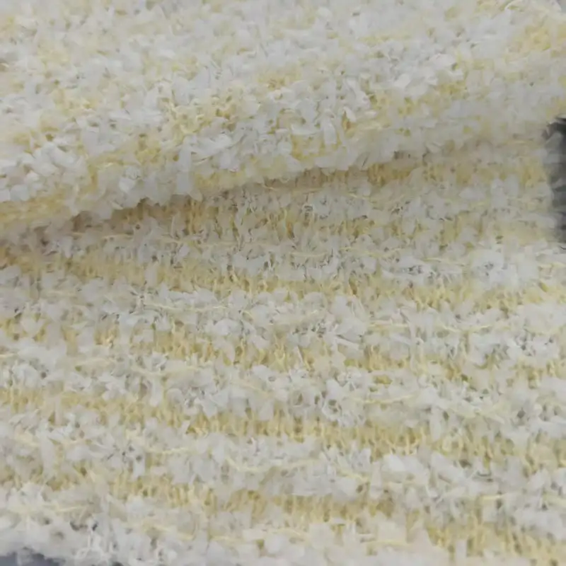 China Yarn for Patch Pocket Short Sleeve Cardigan (Sweater),Kids Scallop Trims Dress (Sweater),Kids Scalloped Cami Top (Sweater),Buttonless Cardigan (Sweater) Boucle Yarn Fancy Yarn Polyester Neon color buy from China wholesaler bulk order at wholesale price free worldwide shipping Alibaba