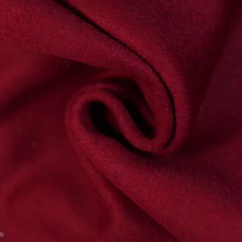 China Fabric for Jackets,Overcoat Woolen Overcoat Woolen Wool Polyester DARK RED color buy from China wholesaler bulk order at wholesale price free worldwide shipping Alibaba