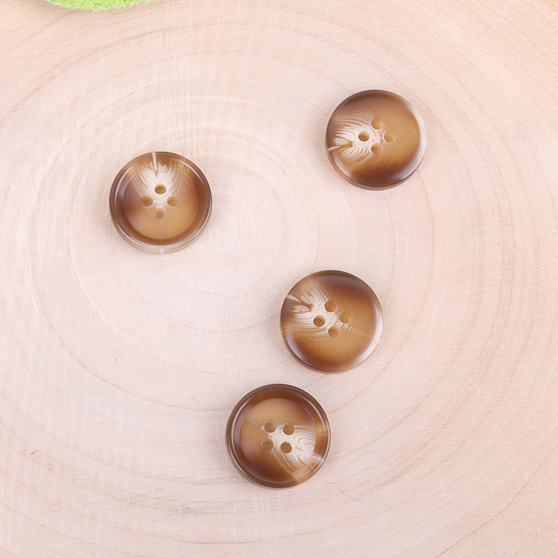 Brown 4 holes Resin Button for Denim Jackets,Jackets,Blazer,Trench Coat,Down Jacket,Overcoat,Suit buy garments accessories in bulk from China wholesaler at wholesale price free worldwide shipping Alibaba