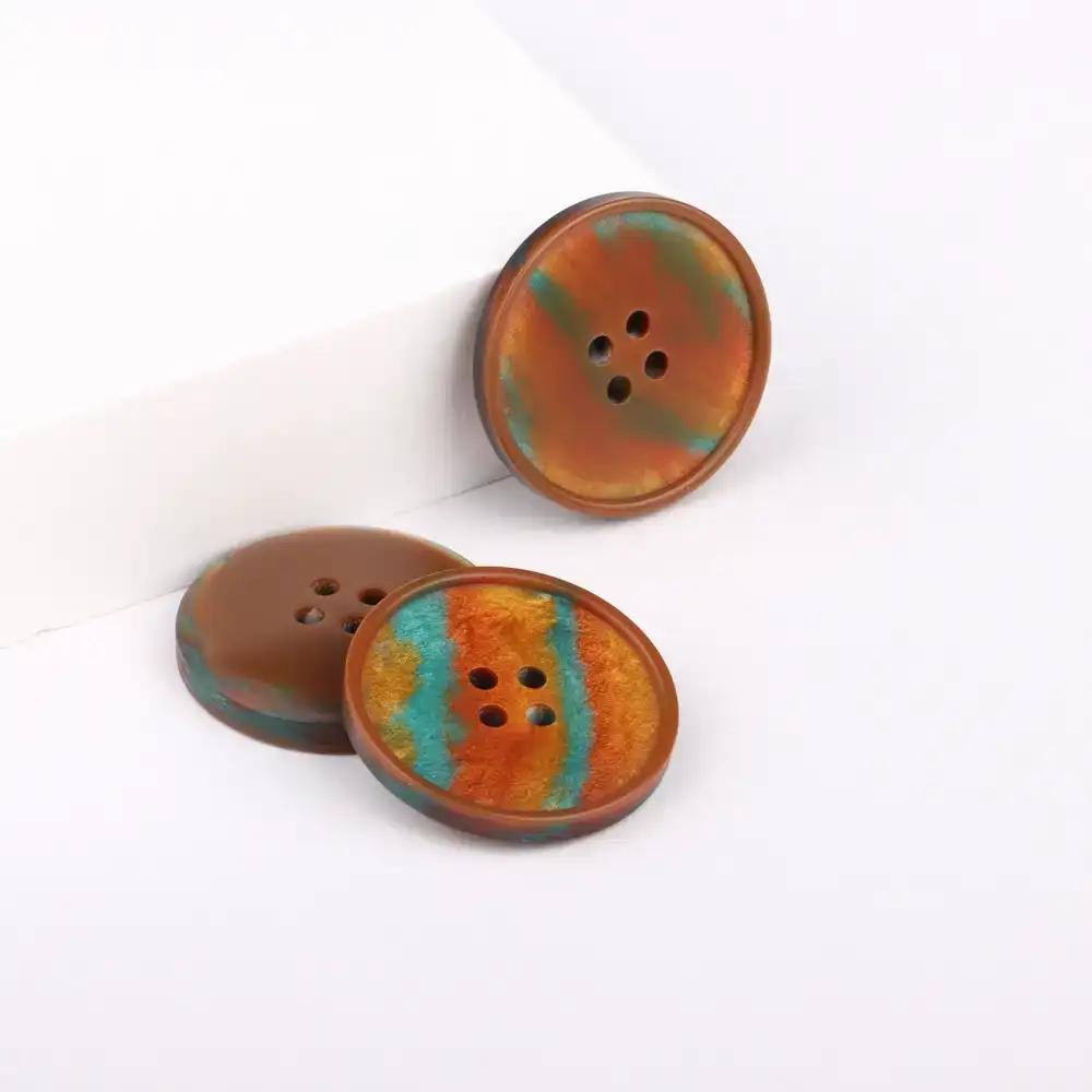 Brown 4 holes Resin Button  buy garments accessories in bulk from China wholesaler at wholesale price free worldwide shipping Alibaba