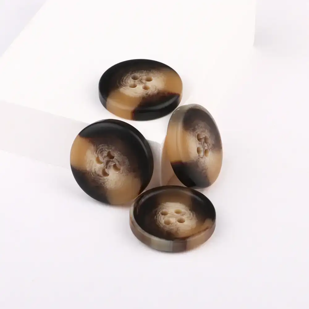 Brown 4 holes Resin Button for Overcoat buy garments accessories in bulk from China wholesaler at wholesale price free worldwide shipping Alibaba