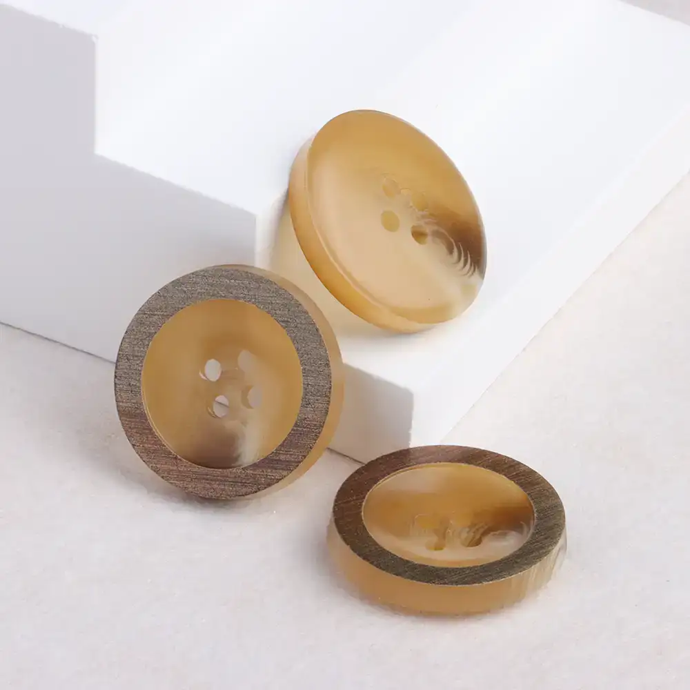 Brown 4 holes Resin Button for Overcoat buy garments accessories in bulk from China wholesaler at wholesale price free worldwide shipping Alibaba