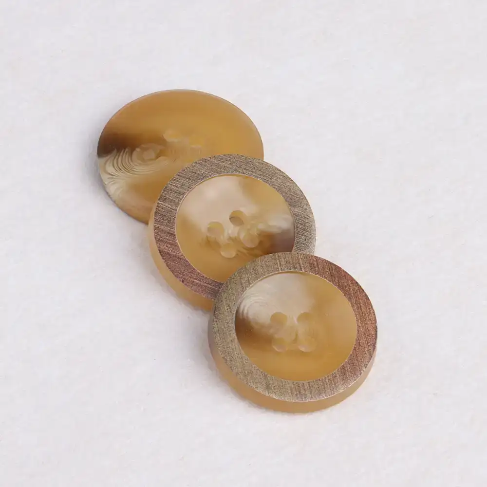 Brown 4 holes Resin Button for Overcoat buy garments accessories in bulk from China wholesaler at wholesale price free worldwide shipping Alibaba