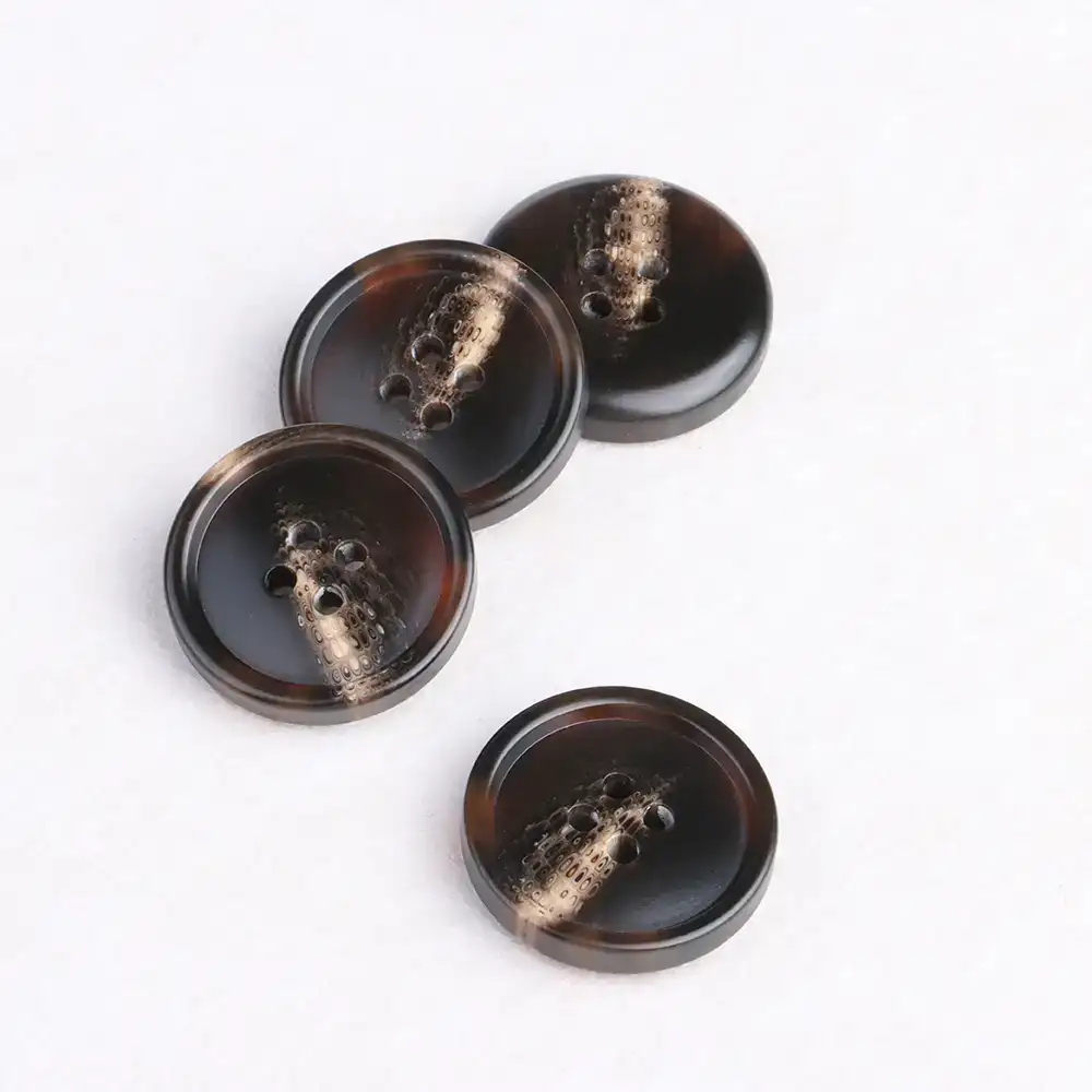 Brown 4 holes Resin Button for Overcoat buy garments accessories in bulk from China wholesaler at wholesale price free worldwide shipping Alibaba