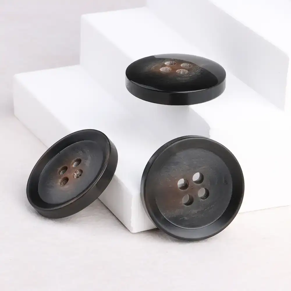 Brown 4 holes Resin Button for Overcoat buy garments accessories in bulk from China wholesaler at wholesale price free worldwide shipping Alibaba