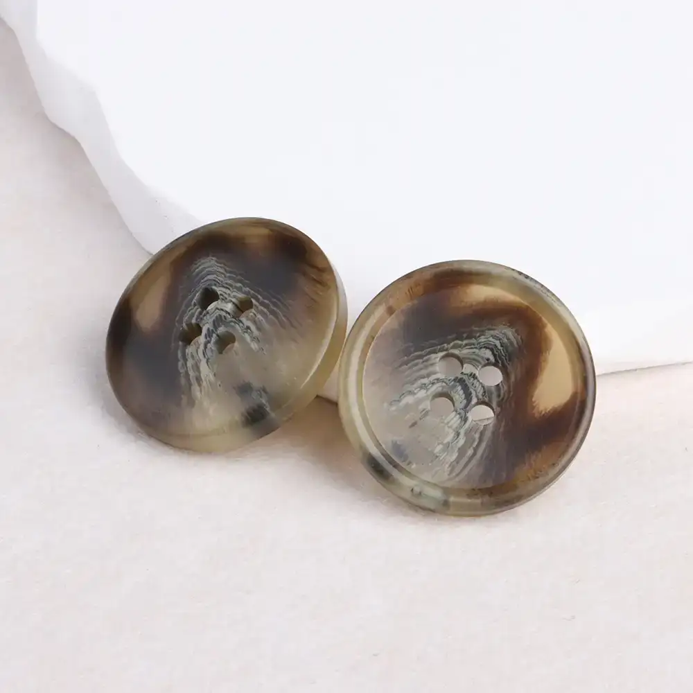 Brown 4 holes Resin Button for Overcoat buy garments accessories in bulk from China wholesaler at wholesale price free worldwide shipping Alibaba