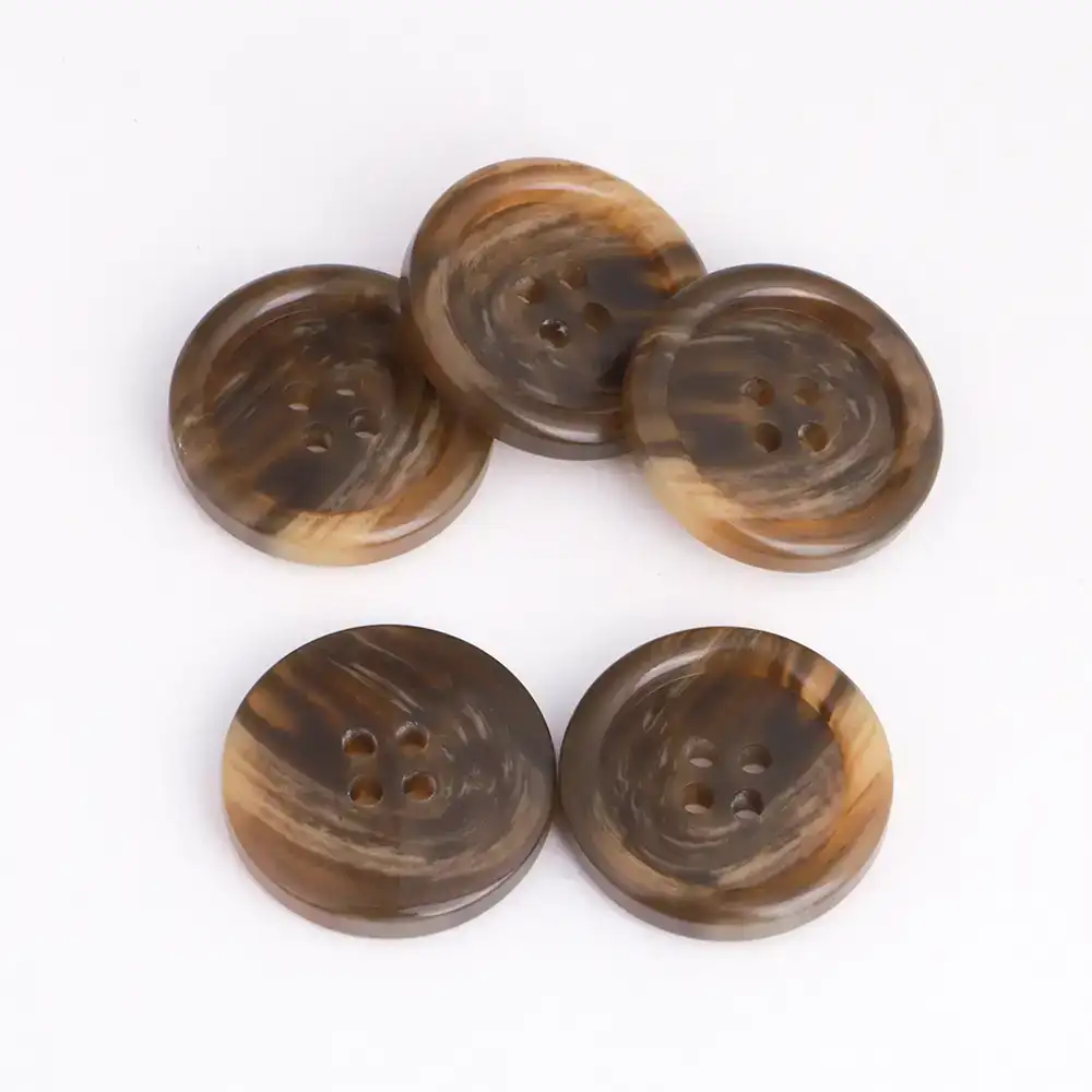 Brown 4 holes Resin Button for Overcoat buy garments accessories in bulk from China wholesaler at wholesale price free worldwide shipping Alibaba