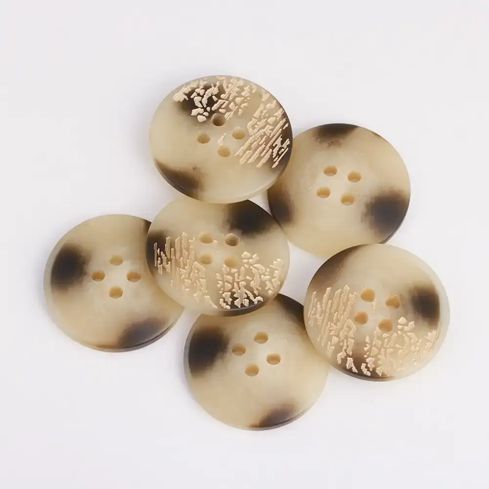 Brown 4 holes Resin Button for Overcoat buy garments accessories in bulk from China wholesaler at wholesale price free worldwide shipping Alibaba