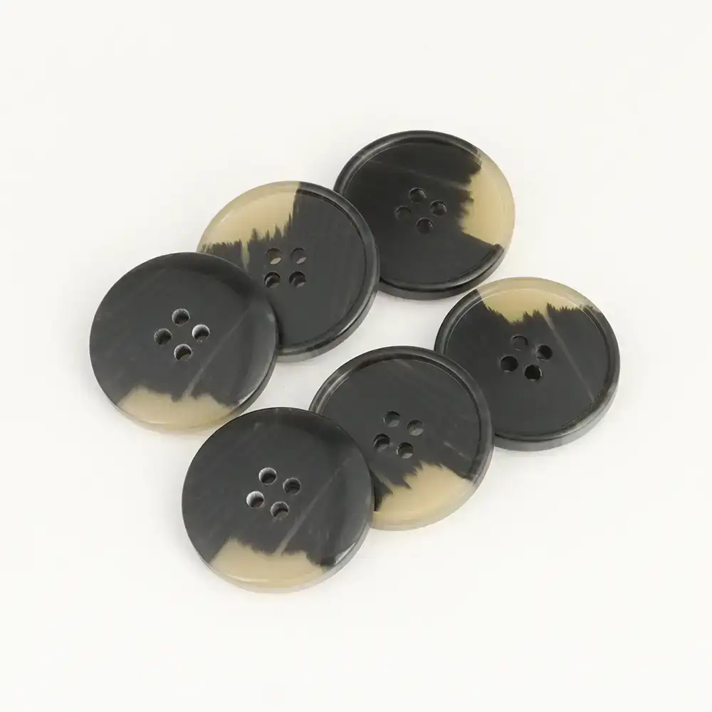 Black 4 holes Resin Button for Overcoat buy garments accessories in bulk from China wholesaler at wholesale price free worldwide shipping Alibaba
