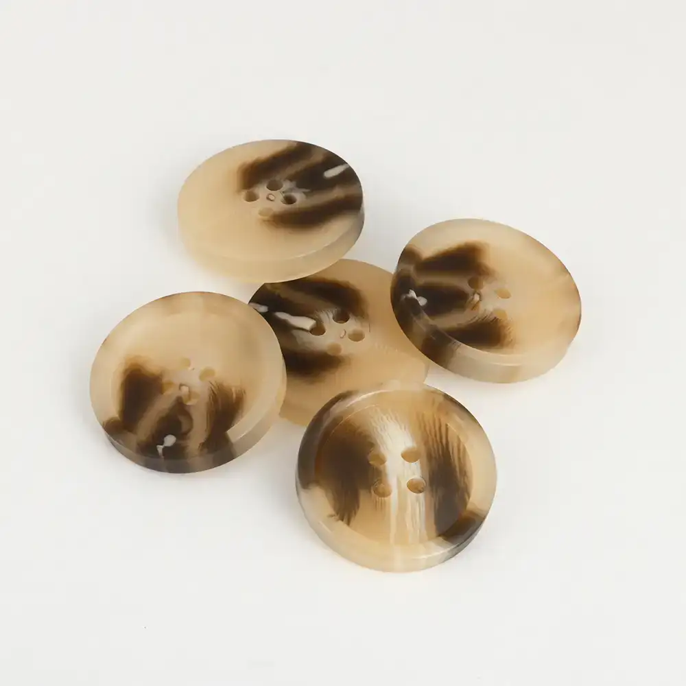 Brown 4 holes Resin Button for Overcoat buy garments accessories in bulk from China wholesaler at wholesale price free worldwide shipping Alibaba