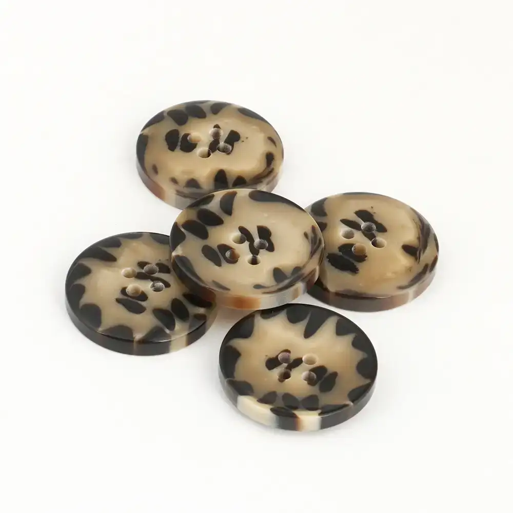 Brown 4 holes Resin Button for Overcoat buy garments accessories in bulk from China wholesaler at wholesale price free worldwide shipping Alibaba