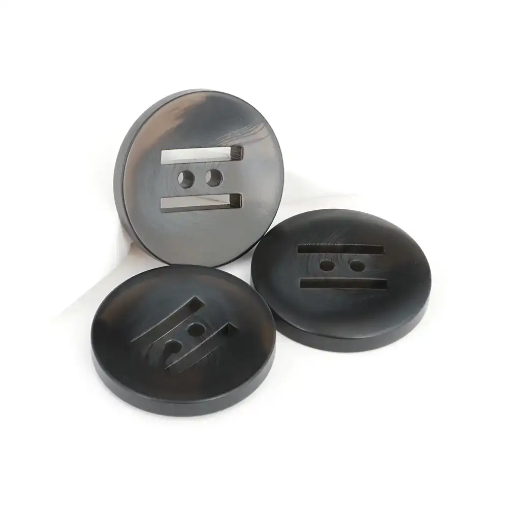 Black 4 holes Resin Button for Overcoat buy garments accessories in bulk from China wholesaler at wholesale price free worldwide shipping Alibaba