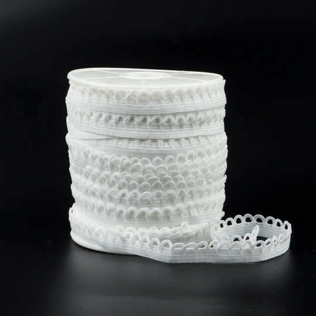 White  Nylon Elastic / Tape for Skirt buy garments accessories in bulk from China wholesaler at wholesale price free worldwide shipping Alibaba