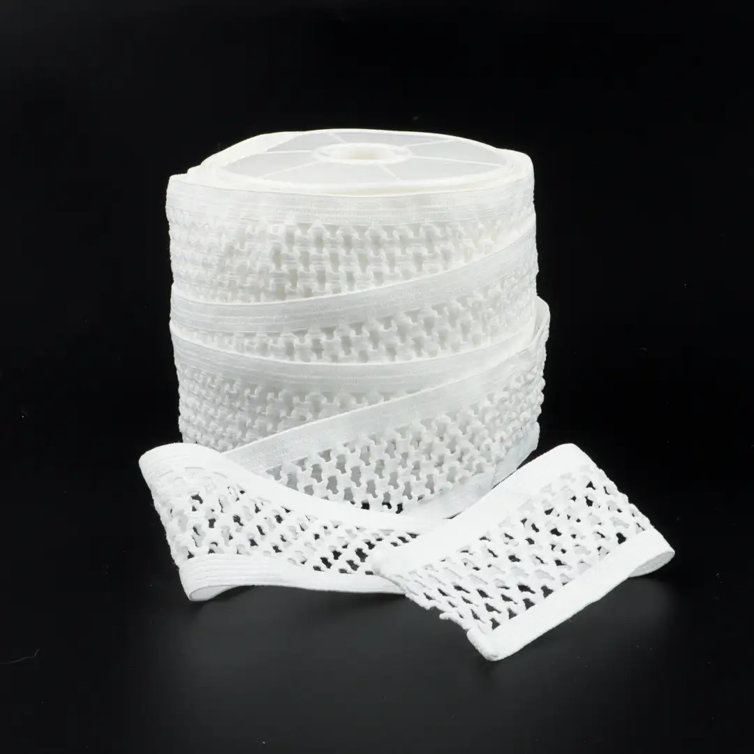 White  Nylon Elastic / Tape for Skirt buy garments accessories in bulk from China wholesaler at wholesale price free worldwide shipping Alibaba