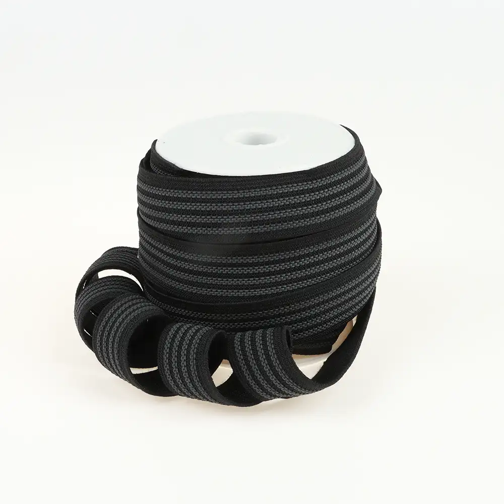 Black  Polyester Elastic / Tape for Skirt buy garments accessories in bulk from China wholesaler at wholesale price free worldwide shipping Alibaba
