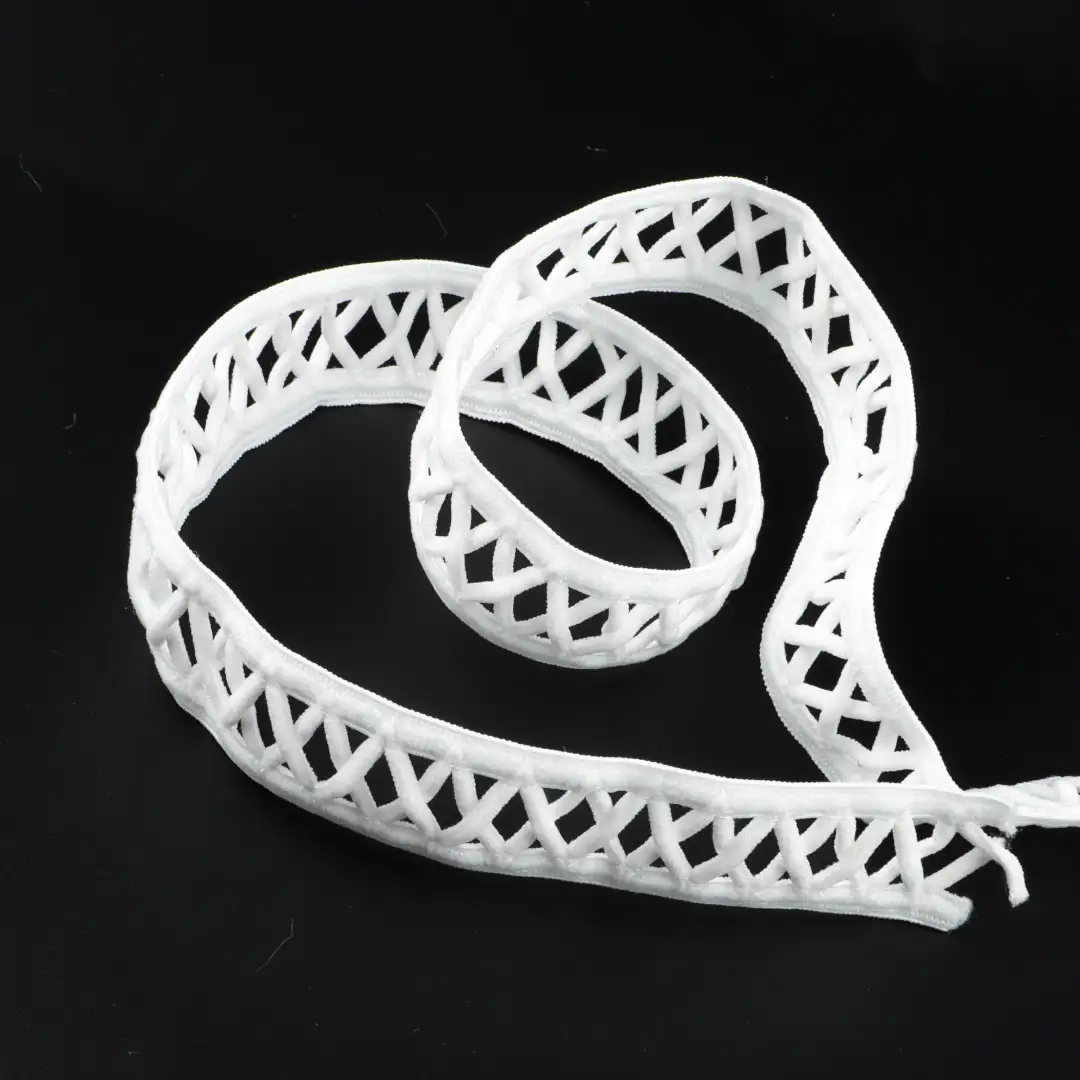 White  Nylon Elastic / Tape for Skirt buy garments accessories in bulk from China wholesaler at wholesale price free worldwide shipping Alibaba