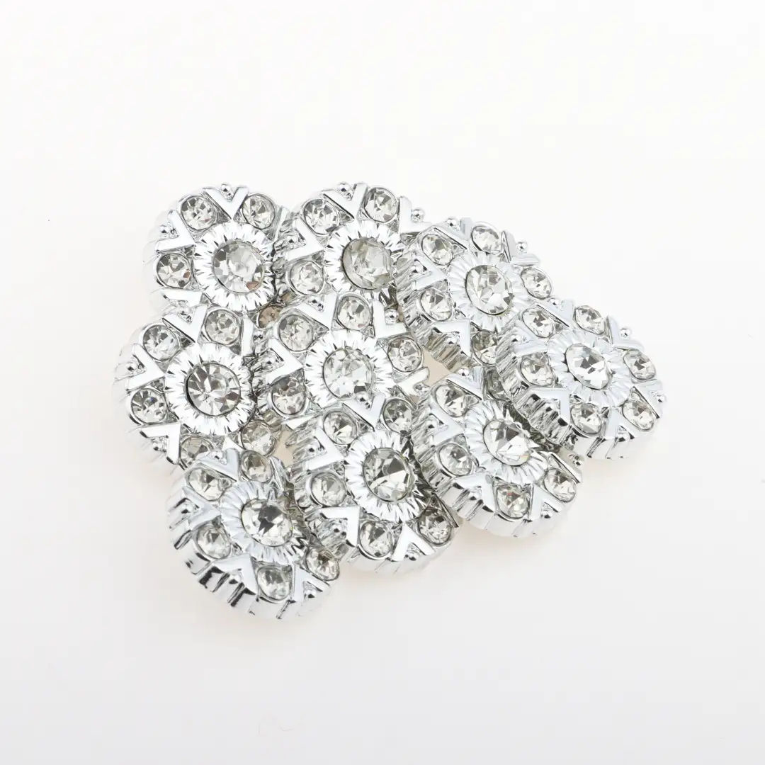 Sliver 1 holes Plastic Button for Overcoat buy garments accessories in bulk from China wholesaler at wholesale price free worldwide shipping Alibaba