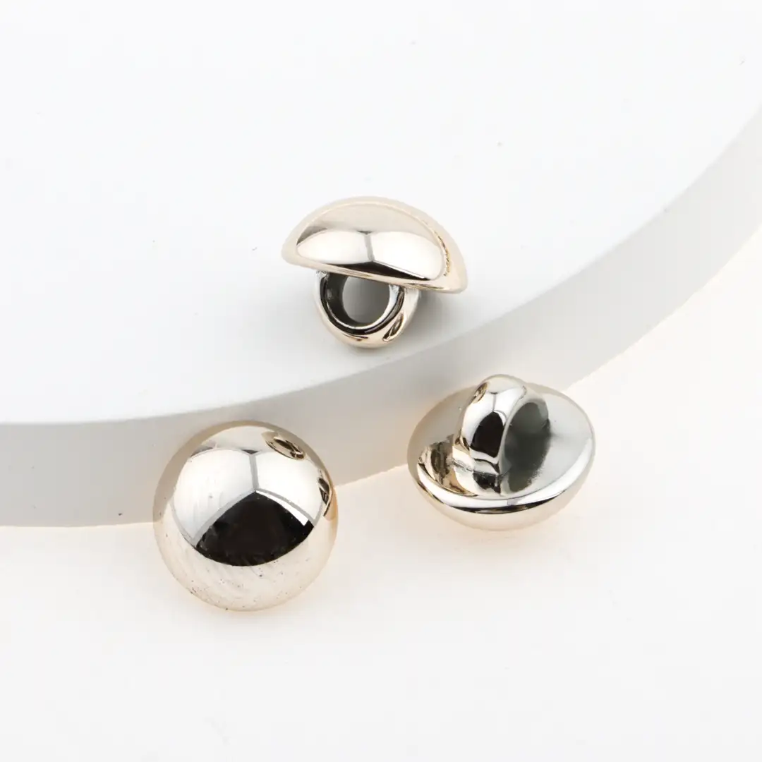 Silver 1 holes Plastic Button for Polo Shirt buy garments accessories in bulk from China wholesaler at wholesale price free worldwide shipping Alibaba