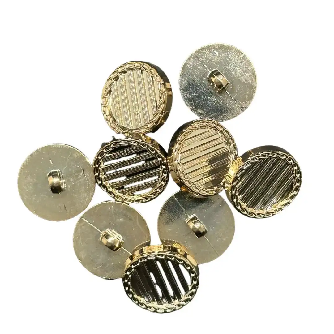 Gold 1 holes Plastic Button for Shirt,Pants,Denim Jacket buy garments accessories in bulk from China wholesaler at wholesale price free worldwide shipping Alibaba