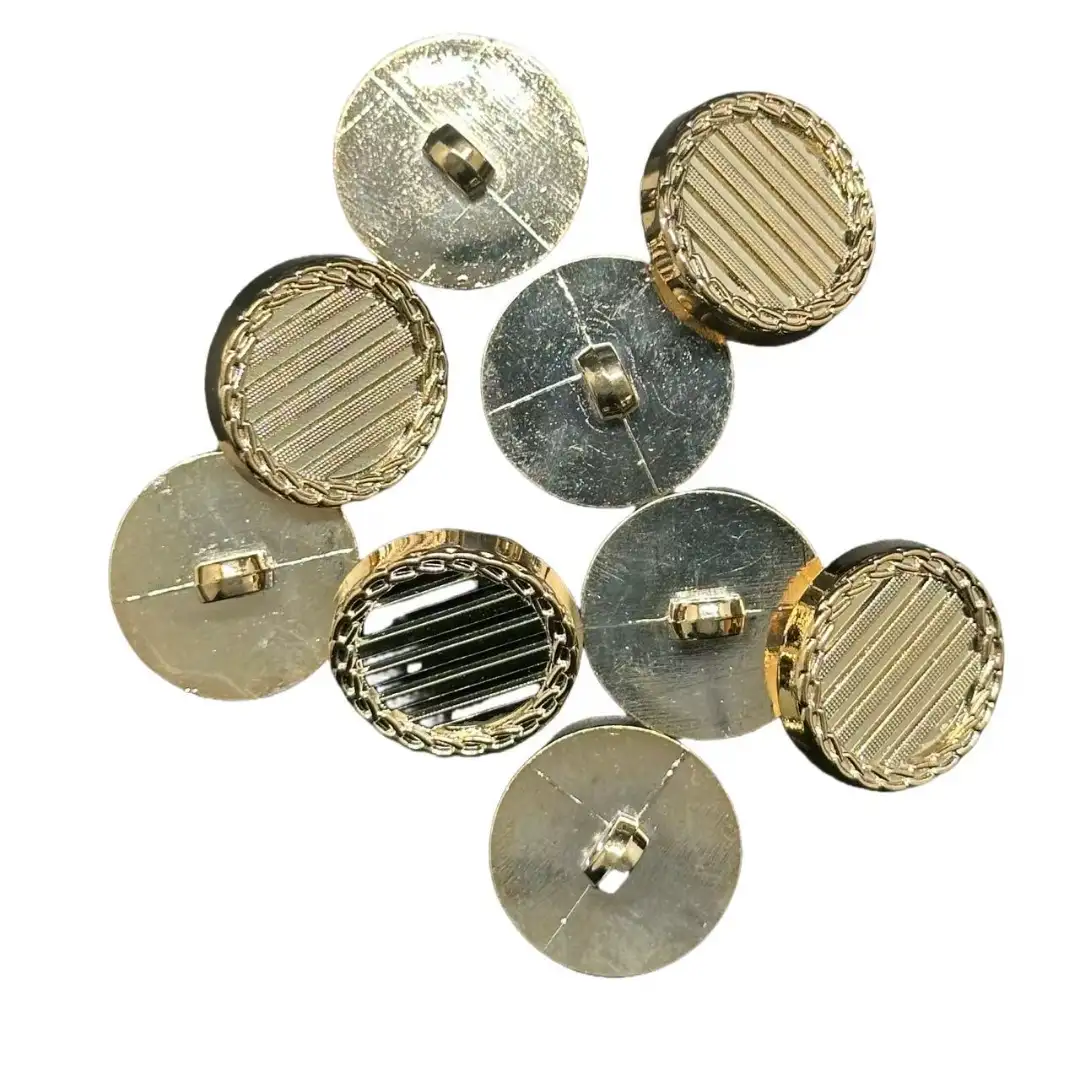 Gold 1 holes Plastic Button for Shirt,Pants,Denim Jacket buy garments accessories in bulk from China wholesaler at wholesale price free worldwide shipping Alibaba