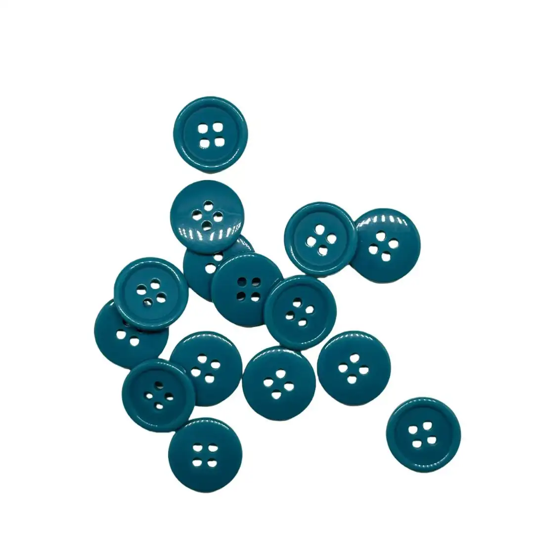 Blue 4 holes Resin Button for Shirt,Pants,Denim Jacket buy garments accessories in bulk from China wholesaler at wholesale price free worldwide shipping Alibaba