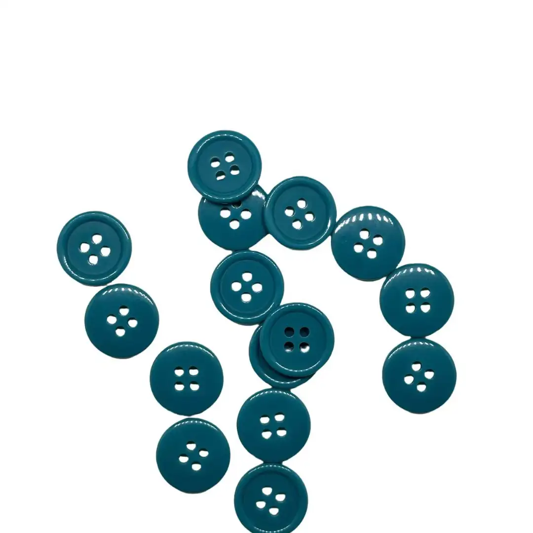 Blue 4 holes Resin Button for Shirt,Pants,Denim Jacket buy garments accessories in bulk from China wholesaler at wholesale price free worldwide shipping Alibaba